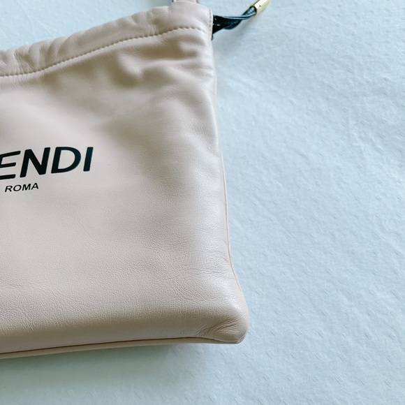 Mini Fendi crossbody in lamb leather - Picture 8 of 10